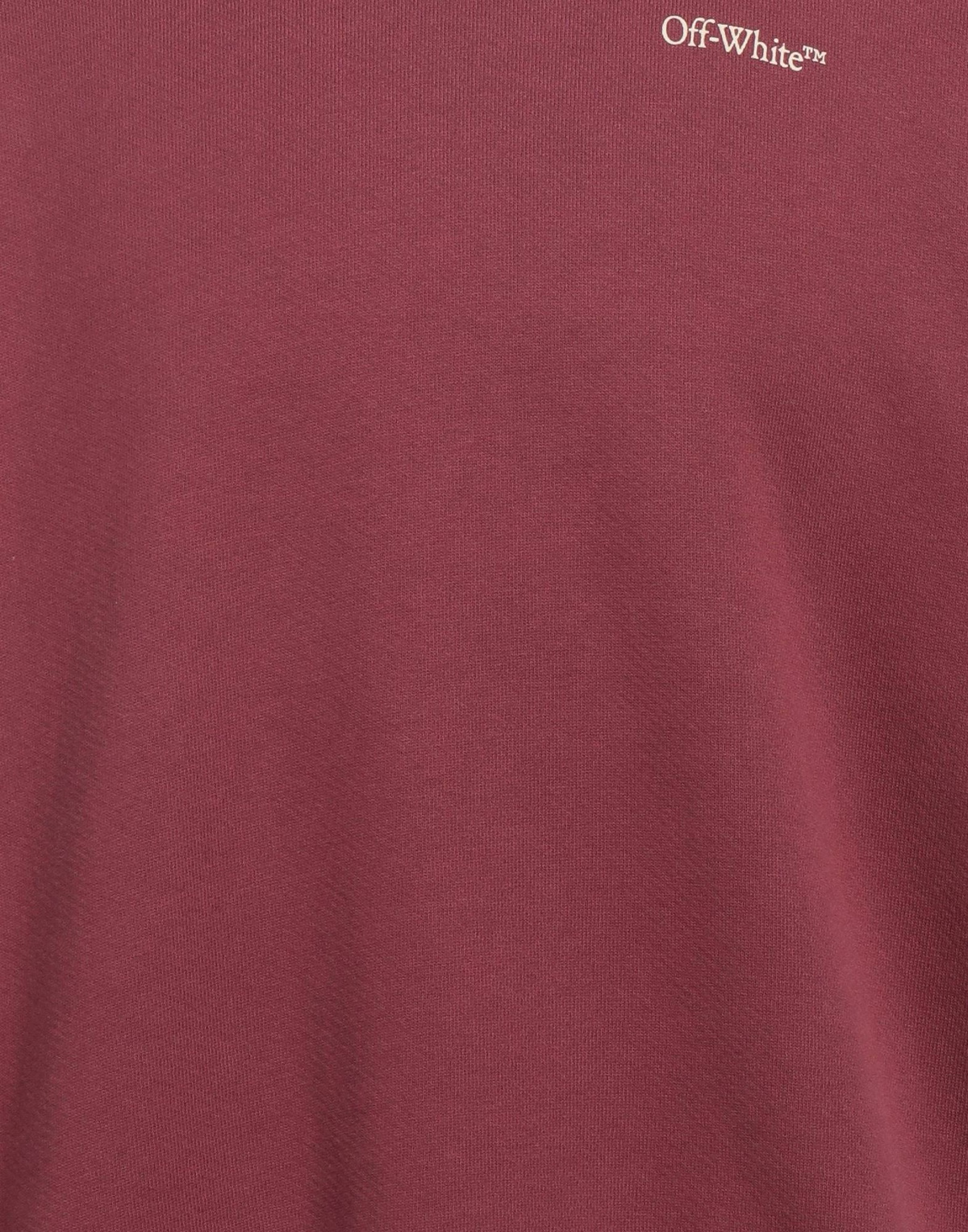 Off-white Mens Sweatshirt Burgundy