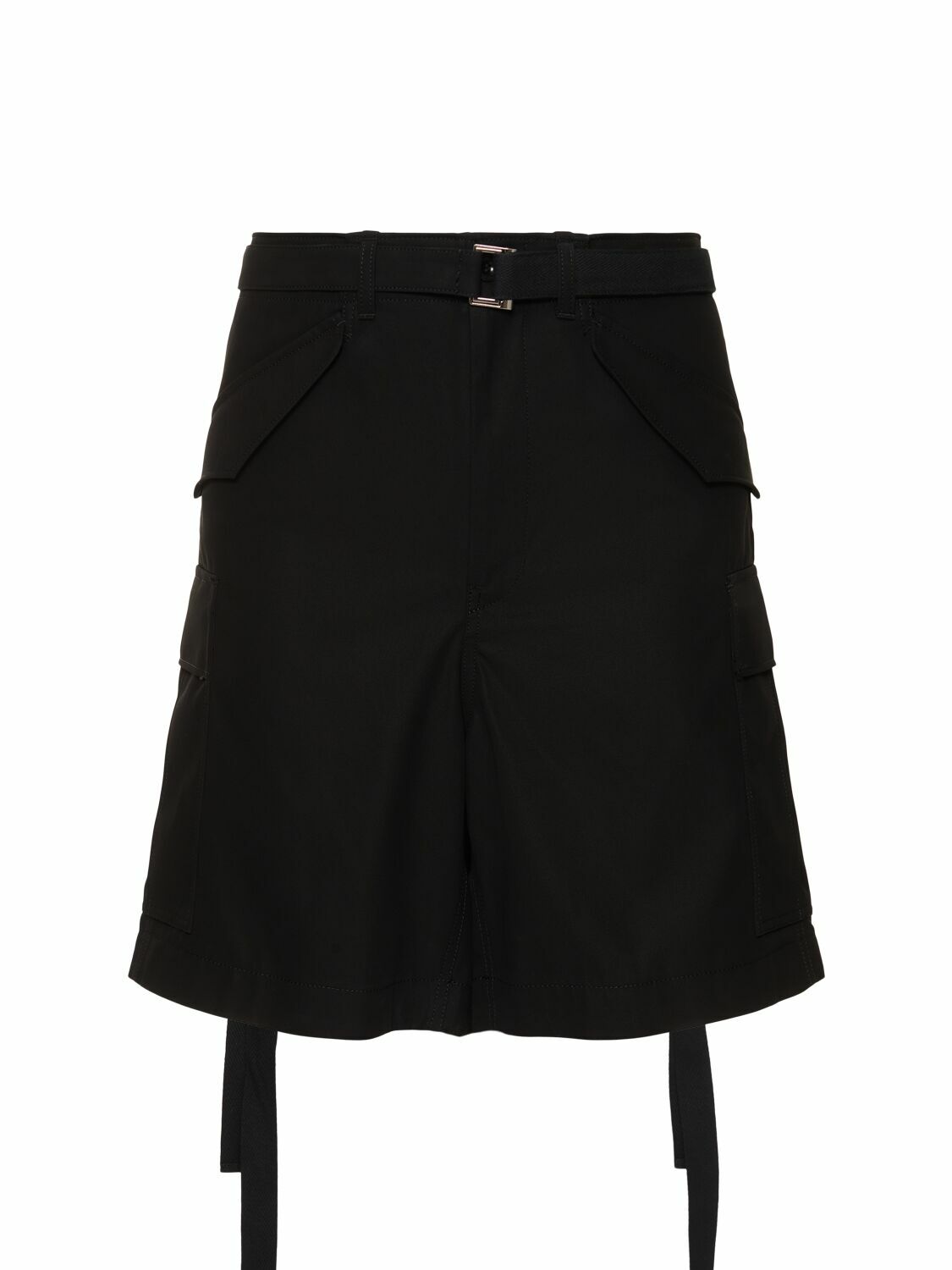 sacai 国内買付 Nylon Twill Shorts BLACK sacai 国内買付 Nylon Twill Shorts BLACK (sacai/ショート