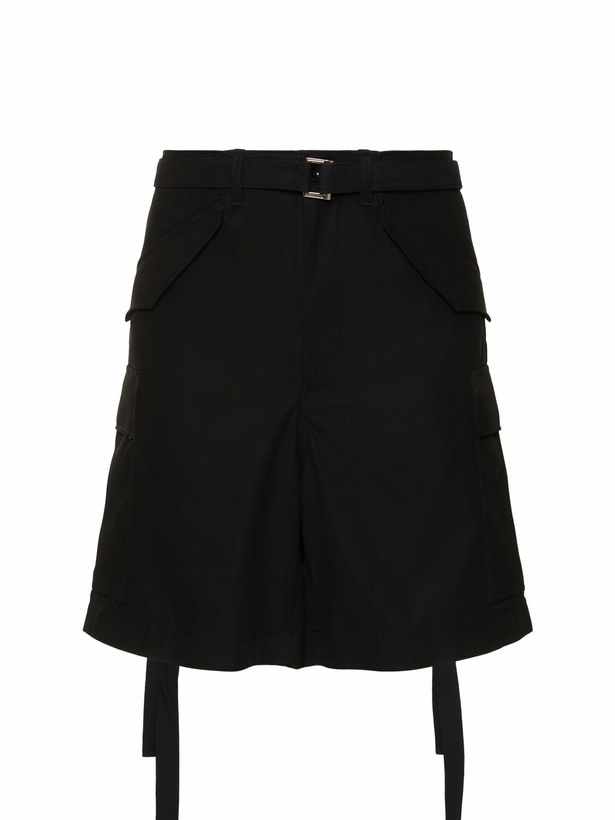 Sacai Black World Map Shorts Sacai
