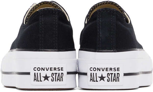 Converse Black Chuck Taylor All Star Lift Low Sneakers