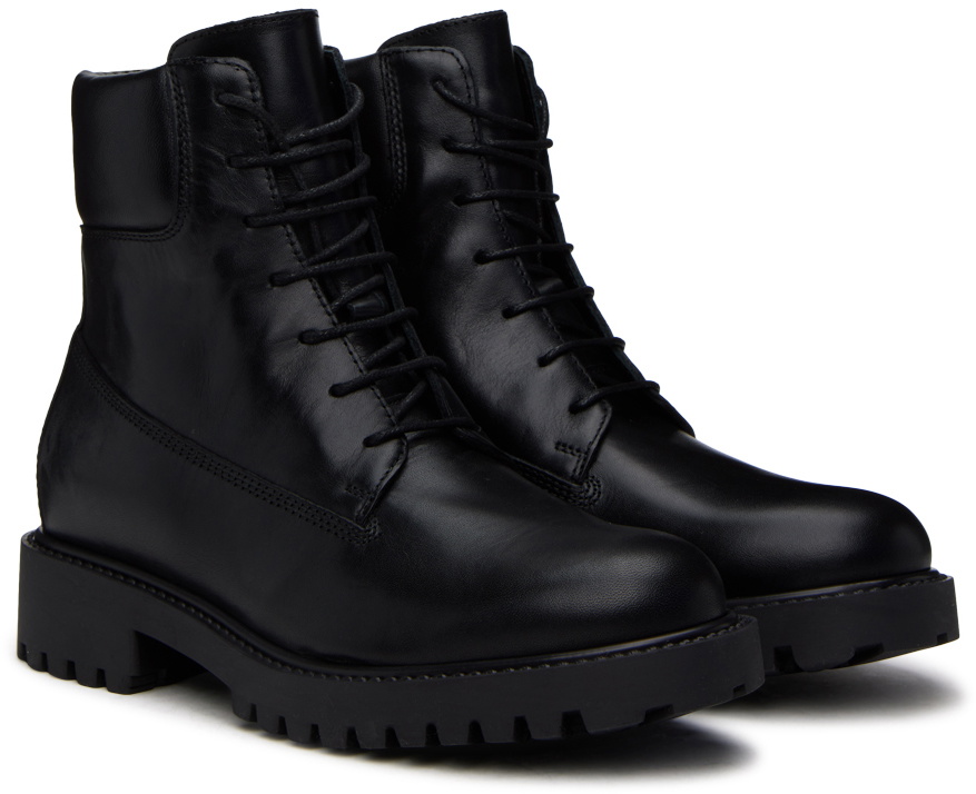 TOTEME Black 'The Husky' Boots Toteme