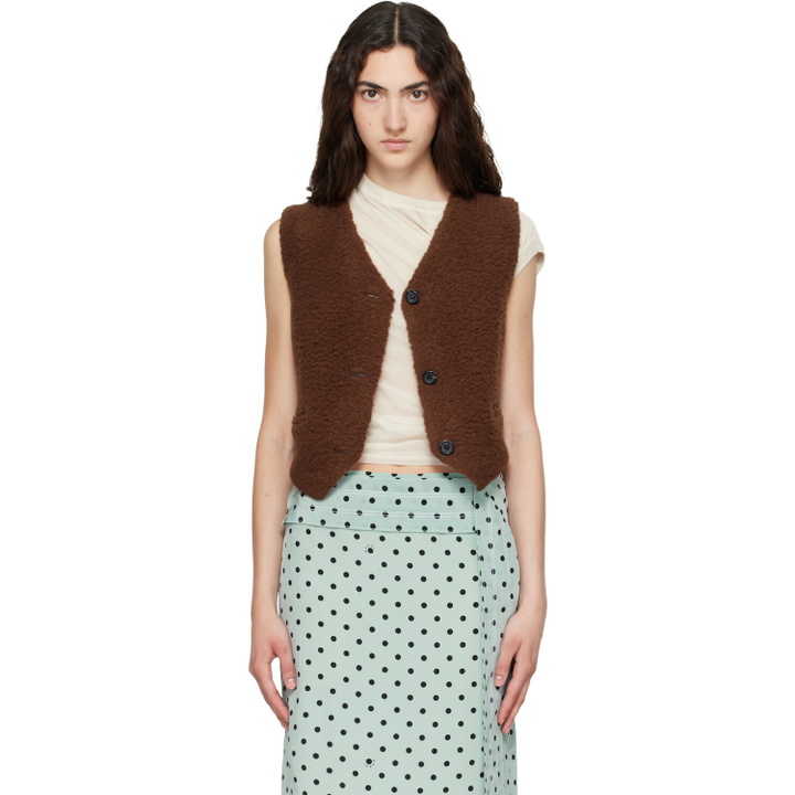 Photo: Marni Brown Curly Wool Vest