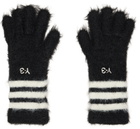 Y-3 Black Stripes Gloves