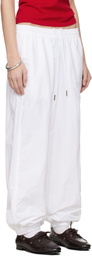 WILLY CHAVARRIA White Bad Boy Track Pants