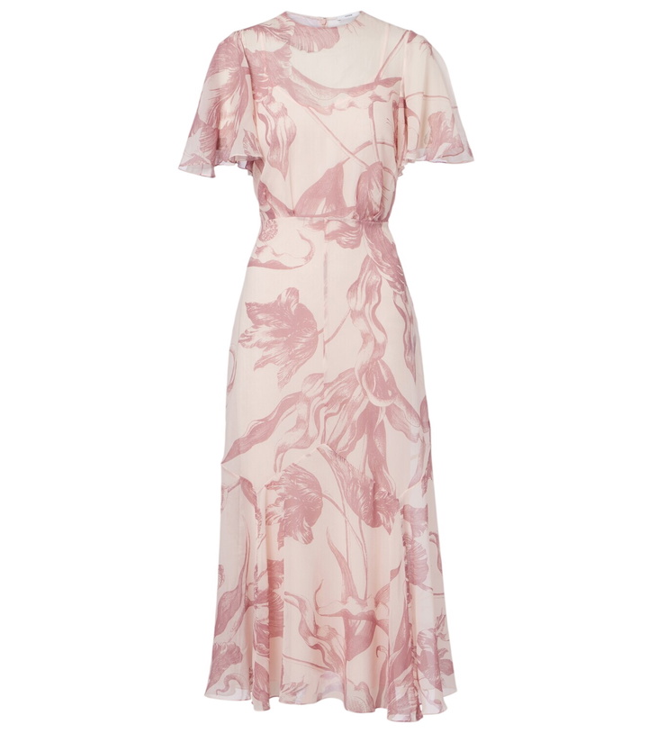 Photo: Erdem Printed silk midi dress
