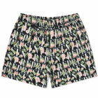 Represent Men's Floral Short in Black