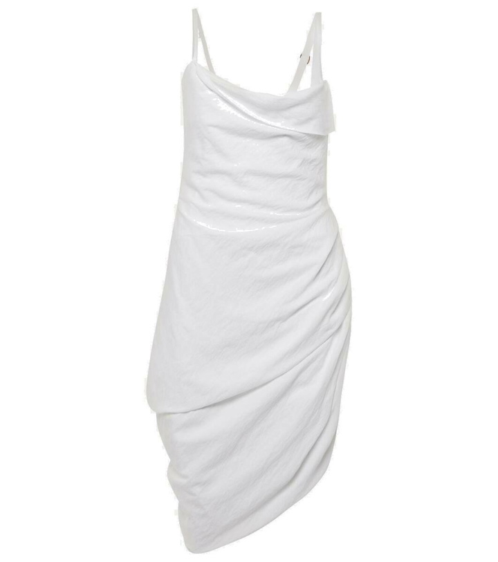 Photo: Jacquemus La Robe Saudade draped minidress