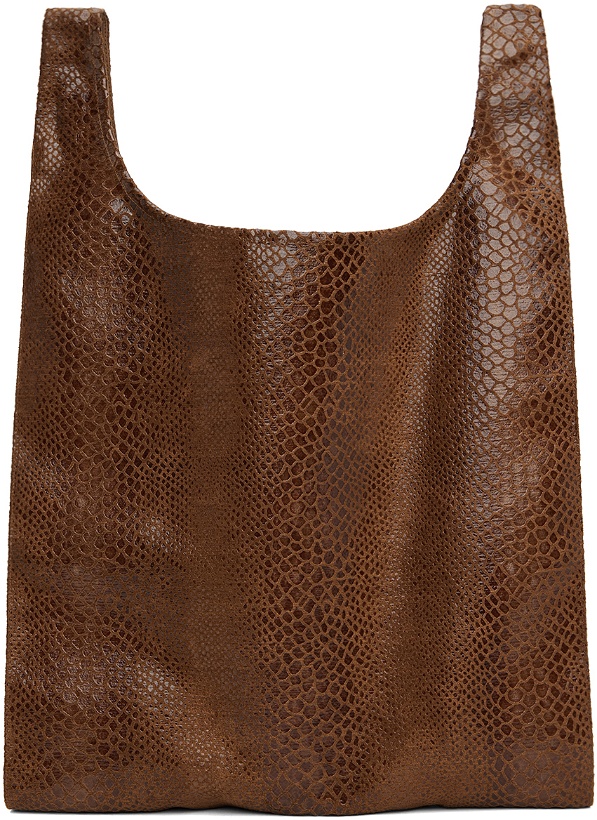Photo: mfpen Brown Snake Effect Tote