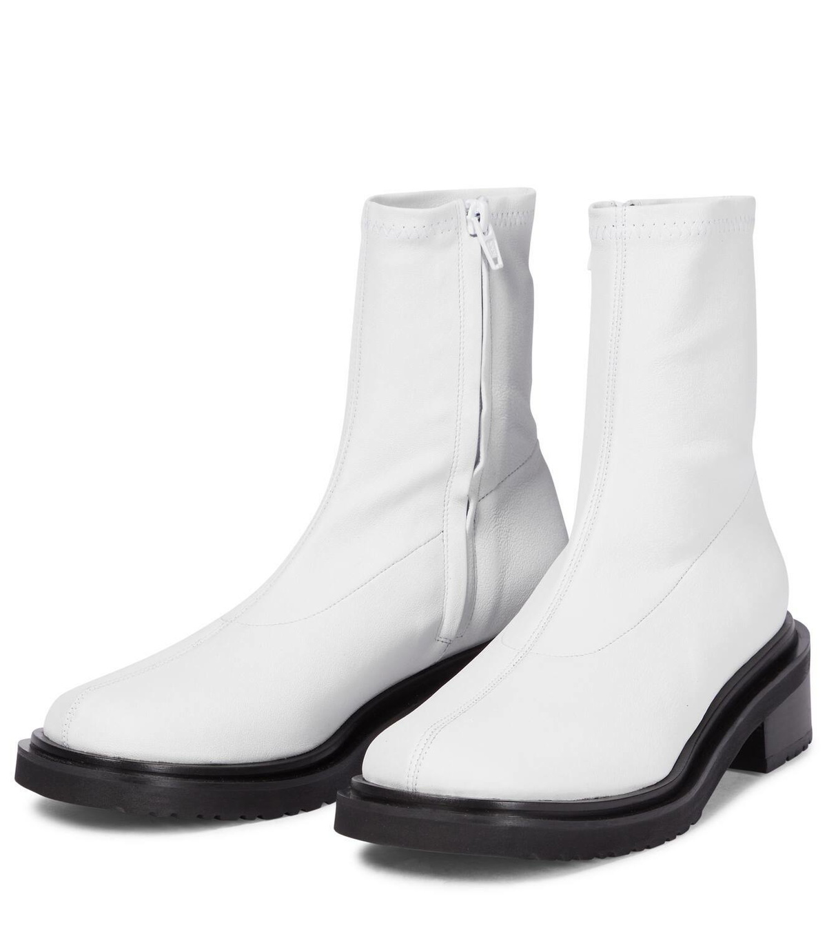 By Far Kah leather ankle boots