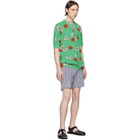 Marni Green Flower Polo