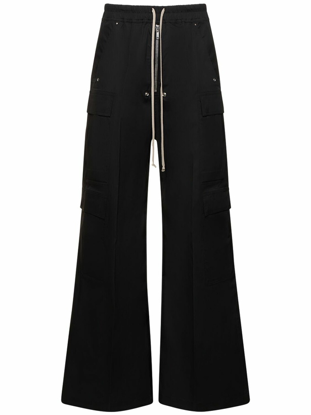 Photo: RICK OWENS - Cargobelas Stretch Cotton Pants