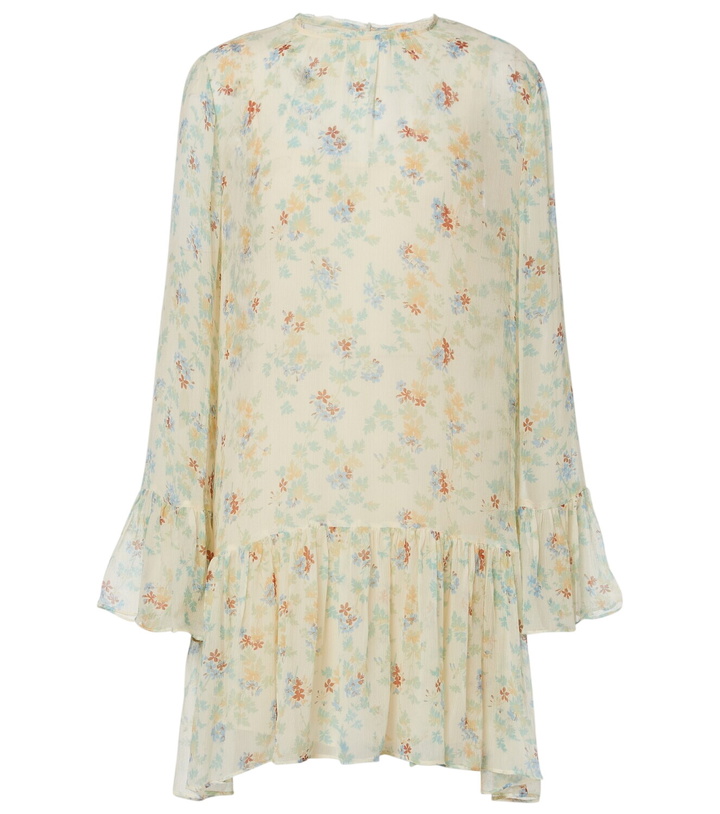 Photo: Ulla Johnson Emmeline floral silk chiffon minidress