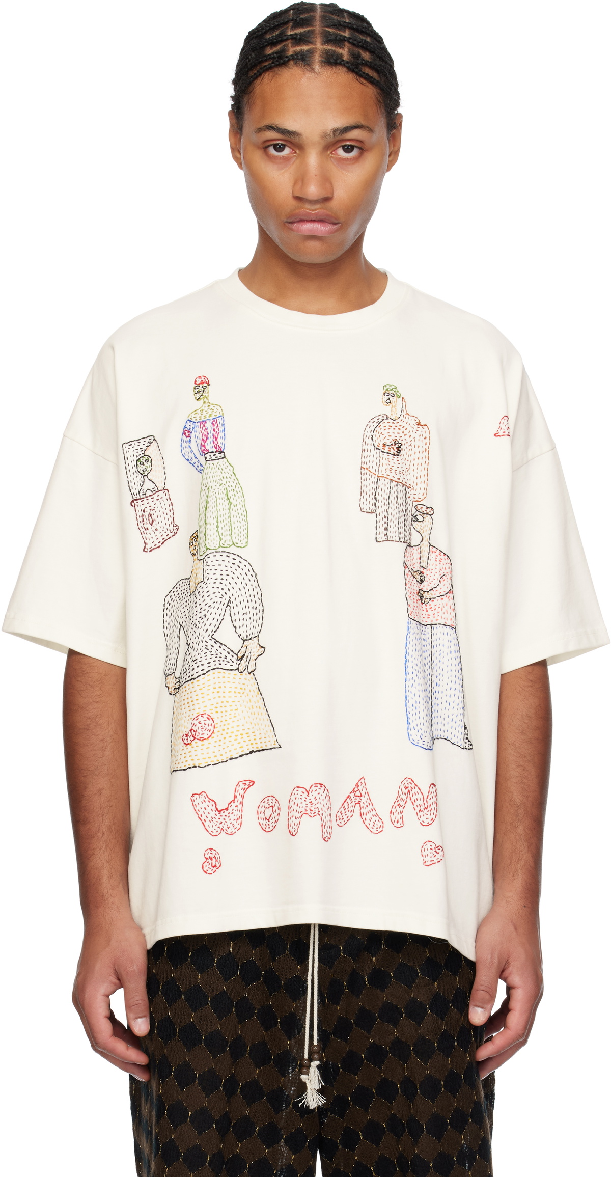 Glass Cypress Off-White 'Woman' T-shirt