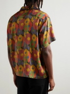 BODE - Fruit Pit Camp-Collar Printed Silk-Seersucker Shirt - Multi
