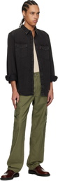 Levi's Black Relaxed Fit Western Denim Overshirt