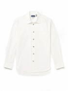 Blue Blue Japan - Cotton-Poplin Shirt - White