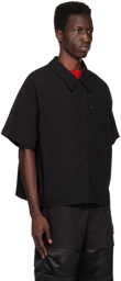 SPENCER BADU Black Zip Pocket Shirt