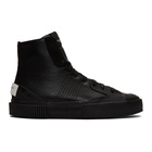 Givenchy Black High Tennis Light Sneakers