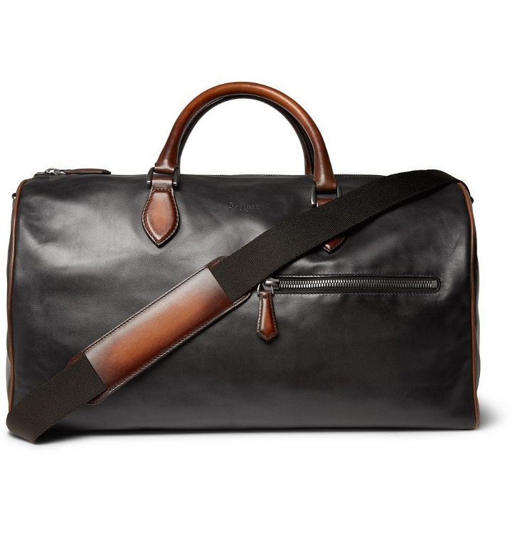 Photo: Berluti - Jour-Off MM Leather Holdall - Black