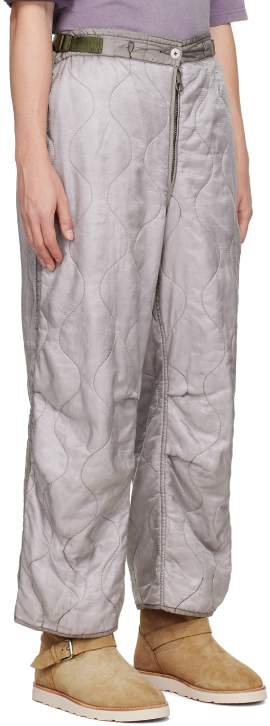 NotSoNormal Gray Dragon Puff Trousers NOTSONORMAL