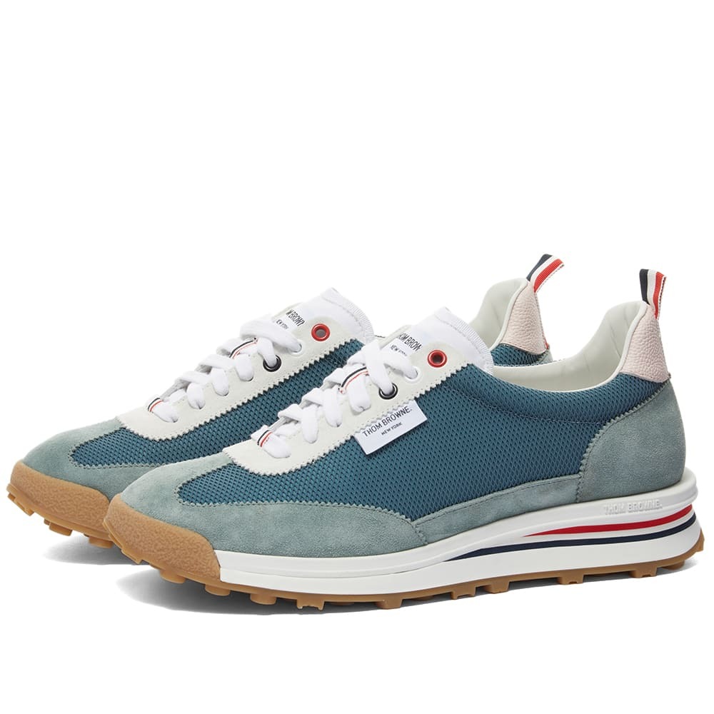 Thom Browne Men's Trainer Letterman Blue