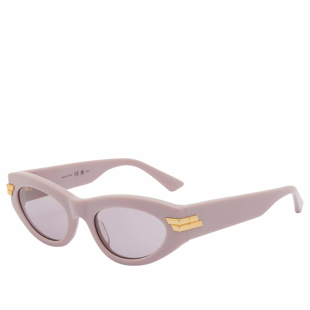 Bottega Veneta Women\'s Purple and Grey Cat Eye Sunglasses! Buy Bottega Veneta Cat Eye Sunglasses & Glasses - eye-oo.com main image 2
