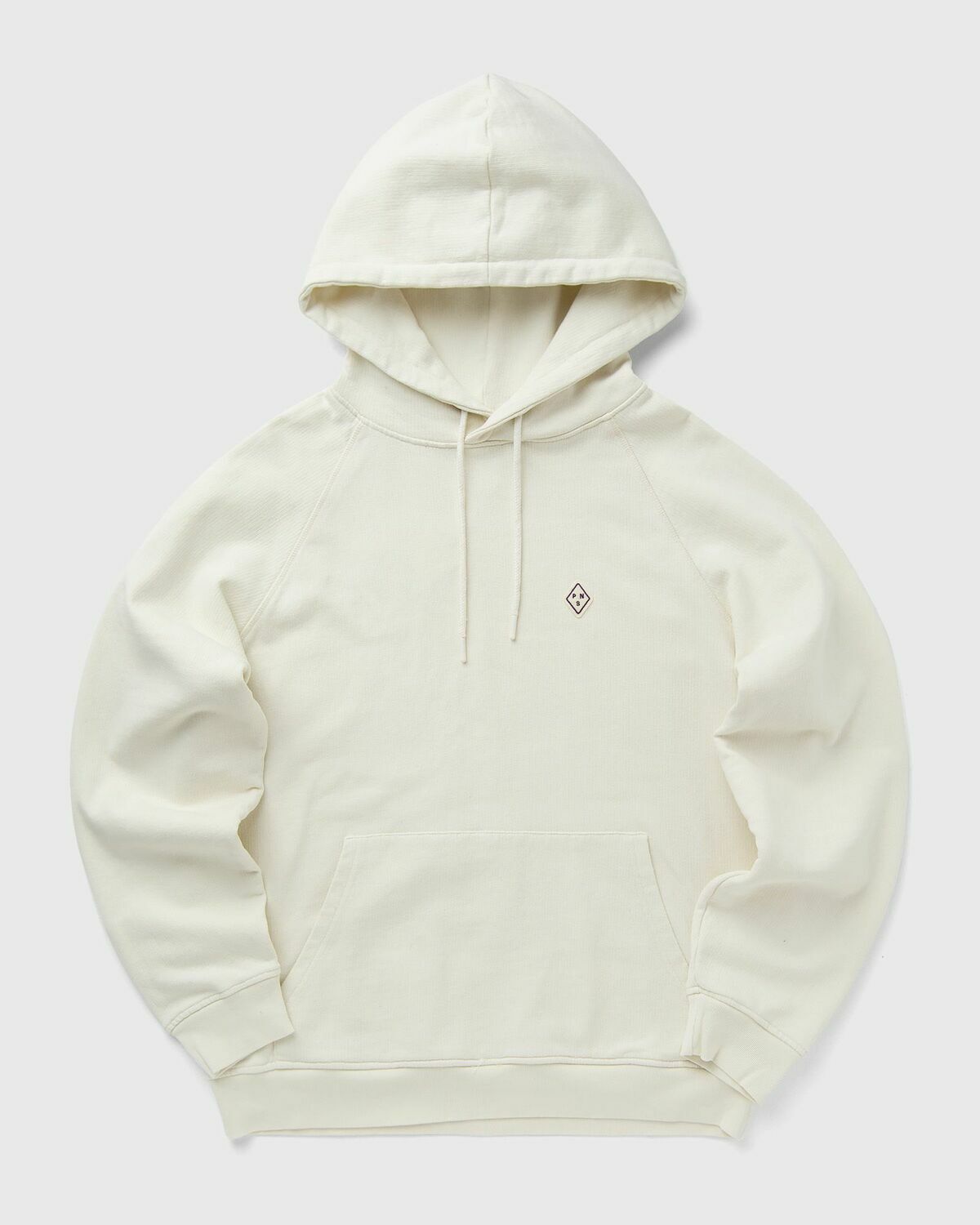 Pas Normal Studios Off Race Patch Hoodie White Sweatshirts