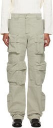 Tondolo Taupe Multi Pocket Cargo Pants