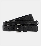 Lemaire - Doubled leather belt