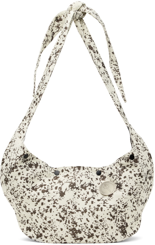 Photo: The World Is Your Oyster White Jacquard Bag