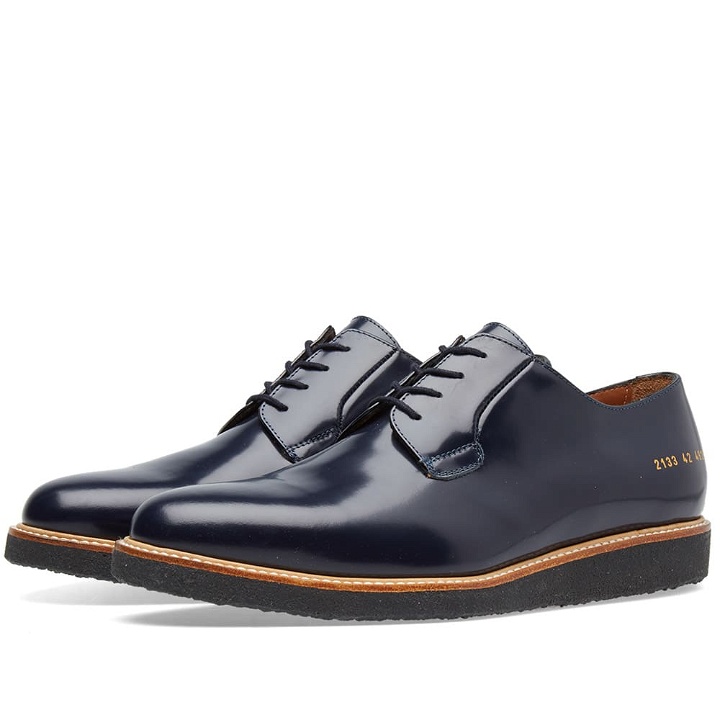 Photo: Common Projects Derby Shine Blue