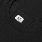 C.P. Company Men's Stitch Block Logo T-Shirt in Black