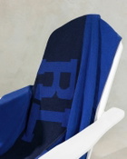 Polo Ralph Lauren Rl Signature Beach Towel 90 Cm X 170 Cm Blue Bathing