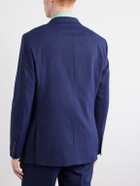 Polo Ralph Lauren - Pinstriped Wool-Blend Blazer - Blue