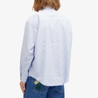 WTAPS Men's 01 Stripe Coolmax® Shirt in Blue
