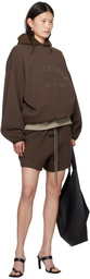 Fear of God ESSENTIALS Brown Drawstring Shorts