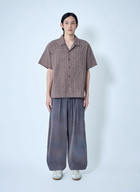 Story mfg. Checkered Short Sleeve Shirt