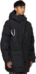 HELIOT EMIL Black Padded Expedition Parka