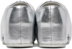 YUME YUME Silver Clog Slip-On Loafers