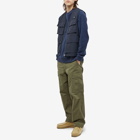 Universal Works Men's Tech Twill Photographers Gilet in Navy