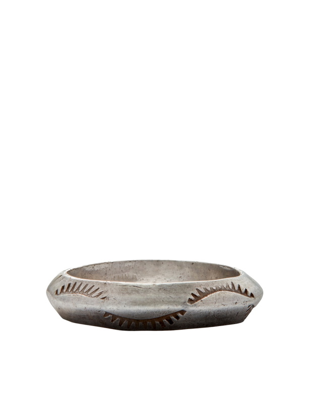 Photo: FOUNDWELL - Vintage 1970s Sterling Silver Ring - Silver