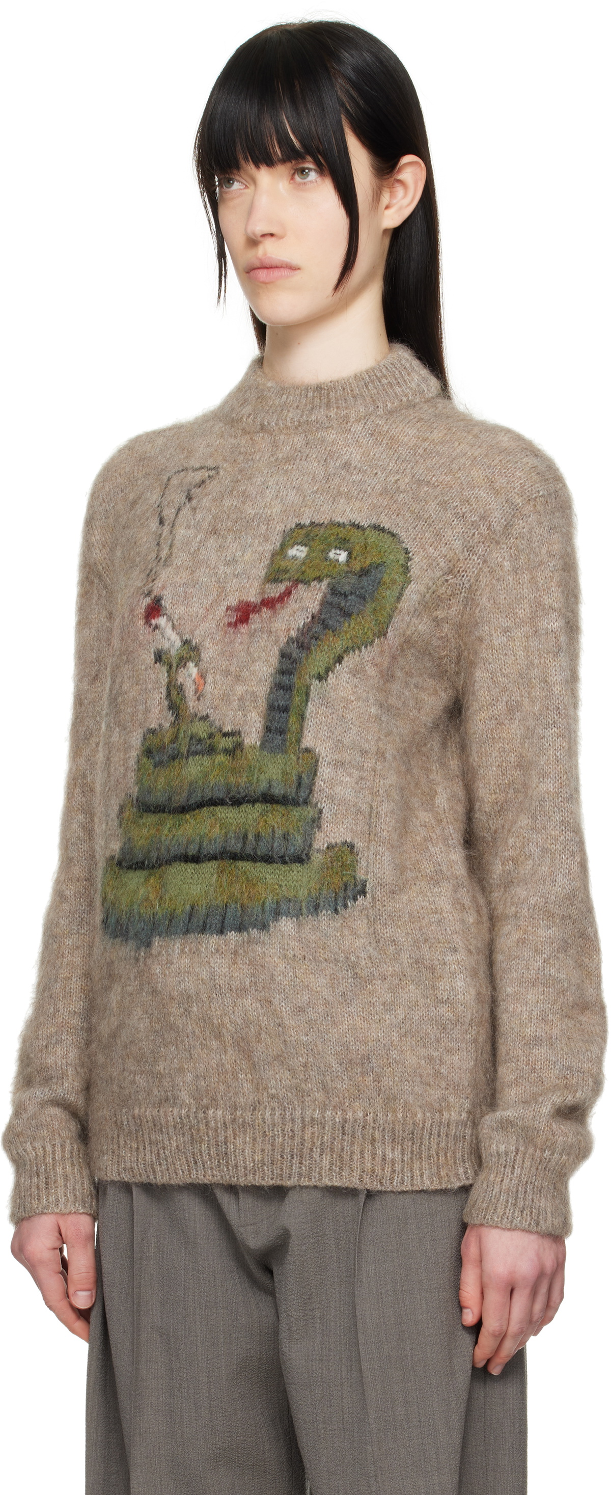 Magliano Brown Biscia Sweater