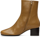 LEMAIRE Tan Anatomic 55MM Boots