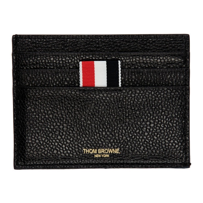 Photo: Thom Browne Black Double-Sided Card Holder