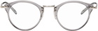 Oliver Peoples Gray & Silver OP-505 Glasses