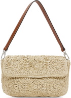 Staud Beige Timmy Crochet Bag
