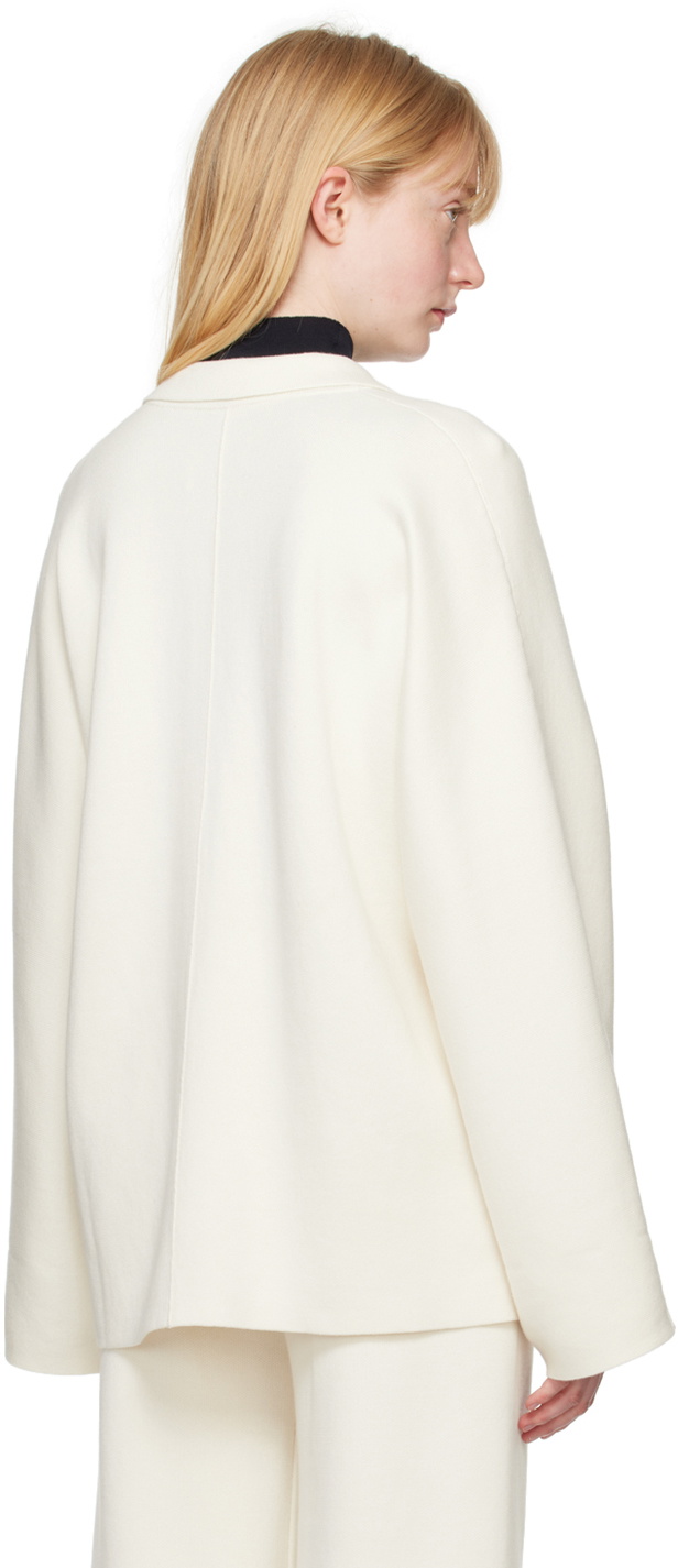 Lauren Manoogian Off-White Buttoned Jacket