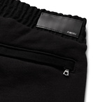 AMIRI - Slim-Fit Tapered Cotton-Jersey Cargo Sweatpants - Black