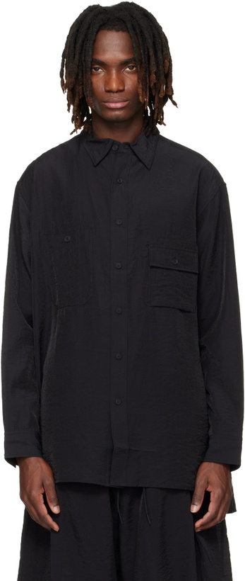 Photo: Y-3 Black Long Sleeve Shirt