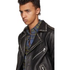 Stolen Girlfriends Club Black Studded Stolen Joey Leather Jacket